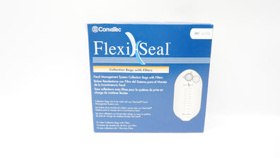 ConvaTec 411102 Flexi-Seal FMS Collection Bag w/Filter; Size 1 Liter - Box of 10
